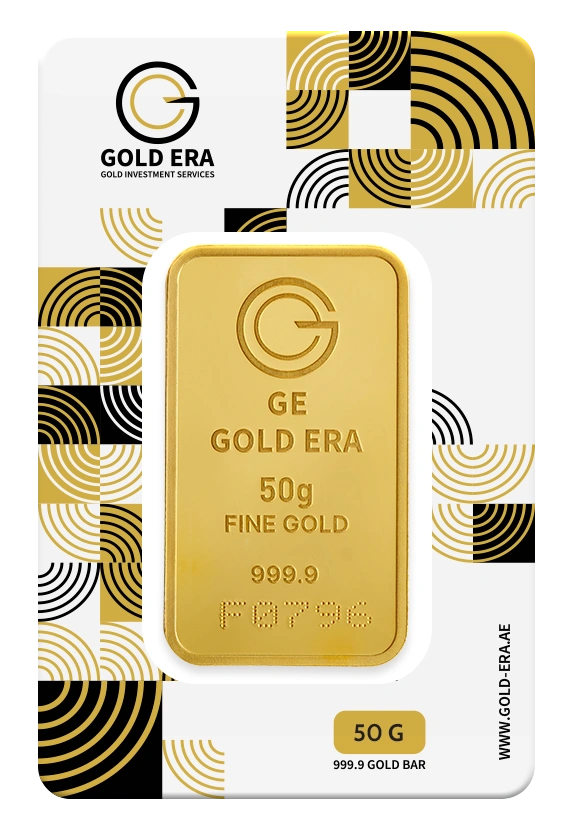 سبيكة ذهب 50 جرام عيار 24